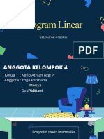 Program Linear - Kelompok 4 - XI IPS 1