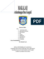 Makalah Geografi Tentang Konsep Geografi