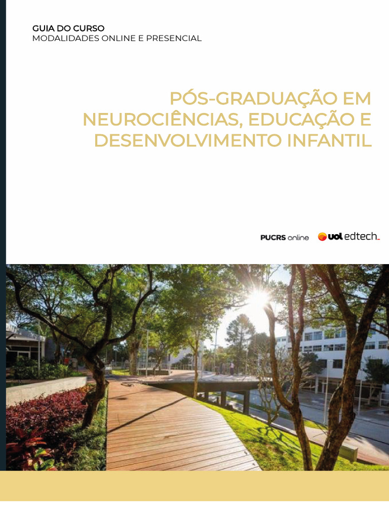 Pós-Graduação em Neurociências e Educação | PDF | Pós-graduação ...