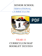 Year 11 2023-2024 Curricullum Mapping