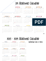 Printable 2023 2024 Academic Calendar 26