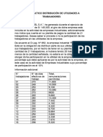 Caso Practico Distribución de Utilidades A Trabajadores