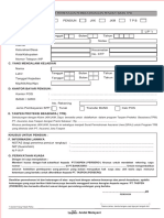 Formulir Permintaan Pembayaran Dan Pendaftaran TPB