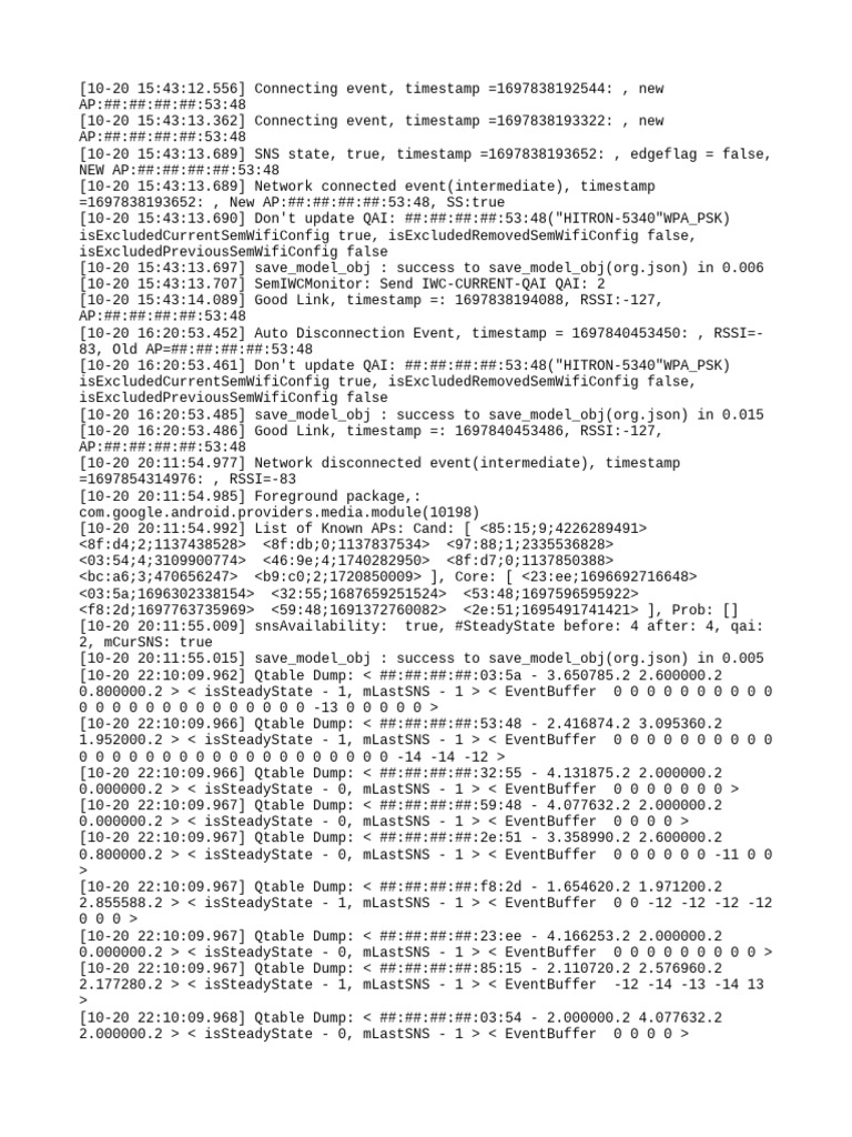 Iwc Dump | PDF | Data Transmission | Computer Standards