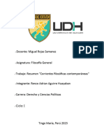 Filosofía General Udh 2023