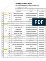 Jadwal Kejuaraan Pencak Silat Teradisi Hari Minggu