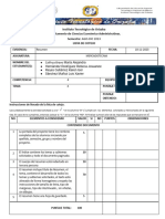 Lista de Cotejo Resumen 4