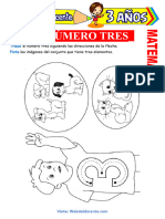 Actividades Del Número 3 Para Niños de 3 Años