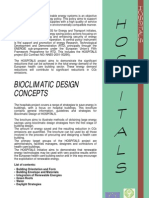 Bioclimatic Design Concepts: H O S P I T A L S