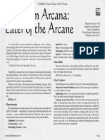 d20 Ronin Arts - Forbidden Arcana - Eater of The Arcane
