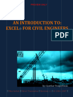 Excel For Civil Engineers Preview