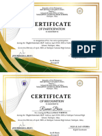 Certificate of Appreciation 2