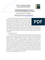 Review Artikel Pembelajaran Sains Terpadu - Lisdawati A24121025