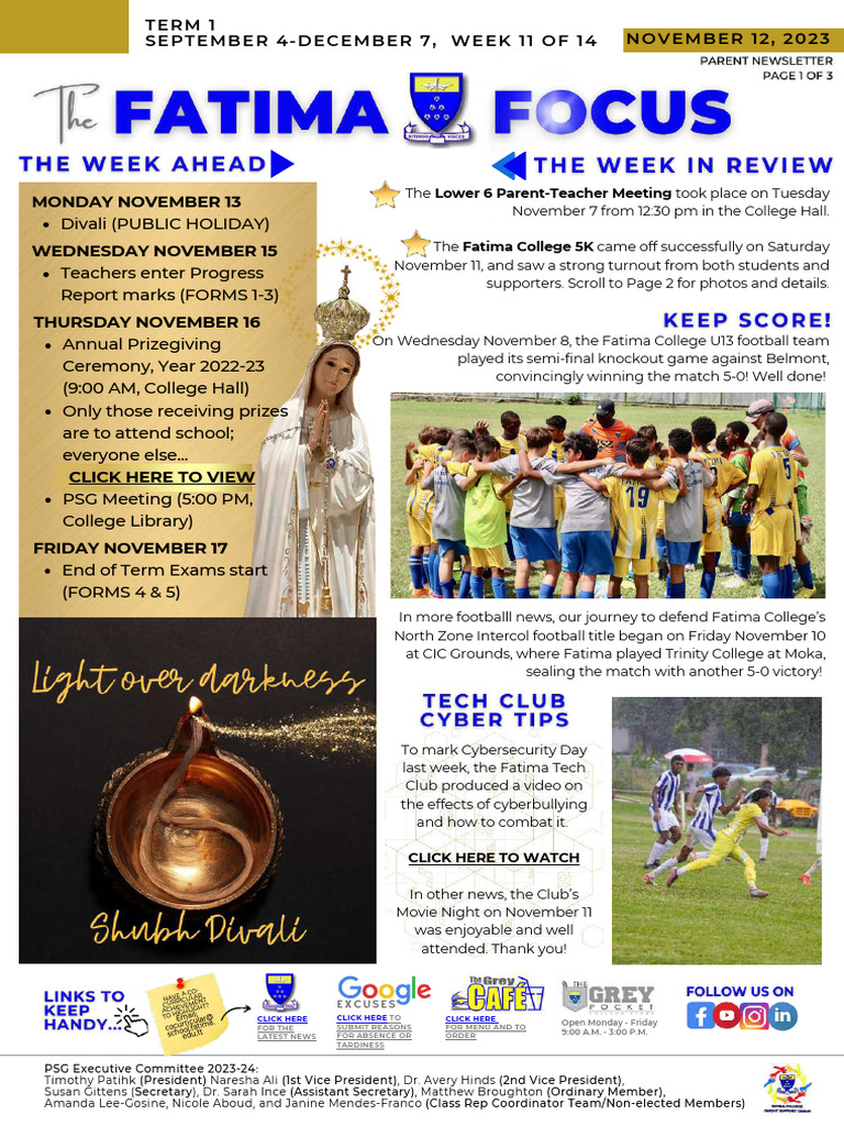 FATIMA FOCUS November 12, 2023 Compressed | PDF