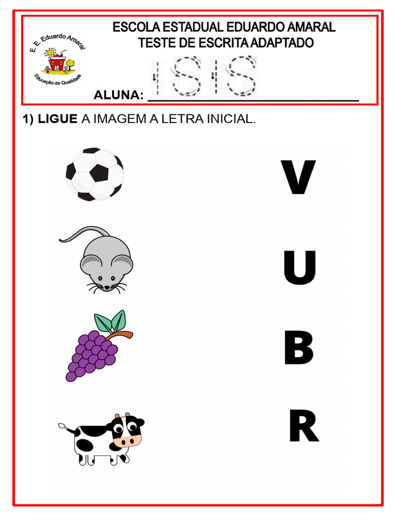 Teste Escrita | PDF