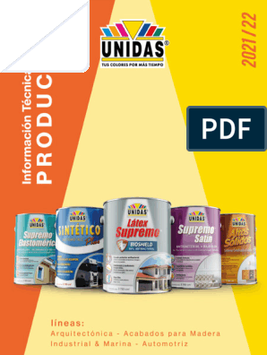 Primer para Madera Resinosa PU-4027 – Pinturas Unidas