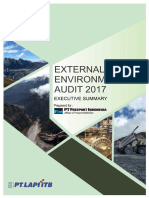 PTFI - ExternalEnvironmenta Audit2017