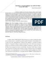 Empreendimentos comerciais e a “questão indígena” nos sertões de Minas