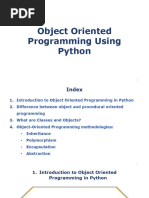 Object Oriented Programming Using Python