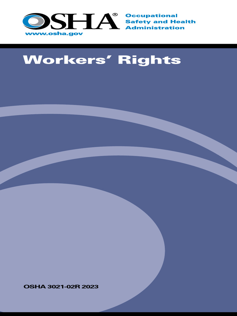 Workers' Rights Under OSHA 2023 | PDF | Occupational Safety And Health ...