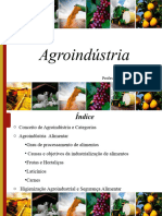 Agroindústria de Frutas e Hortaliças
