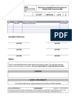 MFG-0129 A FX Machine Data Server Installation Procedure