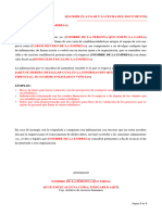 Carta de Confidencialidad de Una Empresa o Negocio