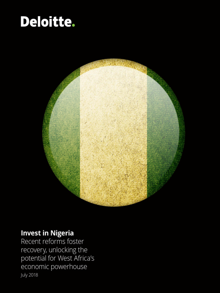 Invest in Nigeria Country Report July18 PDF Taxes Value Added Tax