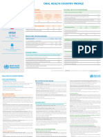 WHO-Oral Health Profile Morocco 2022