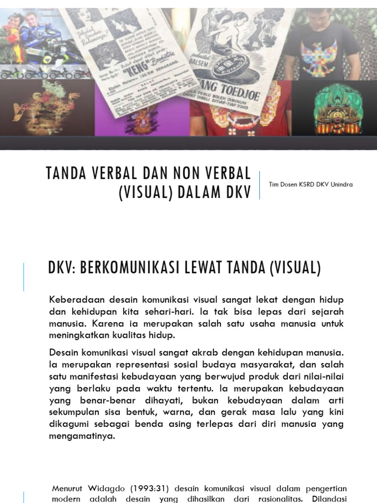 Tanda Visual dalam Desain Komunikasi | PDF