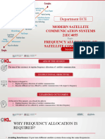 Frequency Allocation of Satellite Communication