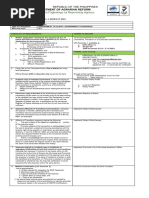 DAR Conversion Checklist 11062025 | PDF | Affidavit