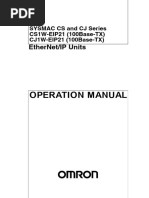 Z909-E1-01 Cs - CJ Eip21 Ethernet Ip Units