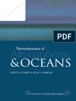 Judith A. Curry, Peter J. Webster - Thermodinamics of Atmospheres and Oceans