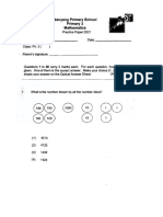 P3 Maths 2021 Nanyang PT Papers