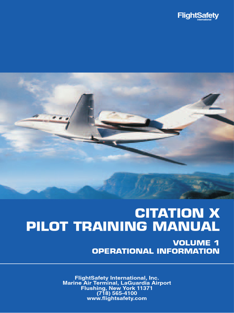 Citation X PTM v1 MCD | PDF | Airspeed | Avionics