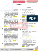 Claves Examen Semestral Intensivo - 10