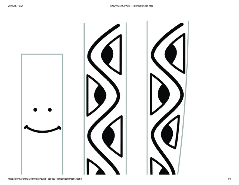 KROKOTAK PRINT Printables For Kids PDF