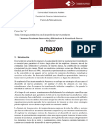 Estrategias Productivas en El Desarrollo de Nuevos Productos