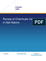 Nail Salon Chemical Report