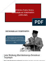 Demokrasi Terpimpin 1959 - 1966