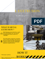 Metal Esxtrusion