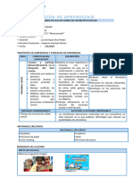 SESIÓN DE APRENDIZAJE PS MUNICIPIO ESCOLAR 20 de NOVIEMBRE