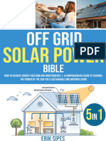 Off-Grid Solar Power Bible - (5 - Erik Sipes