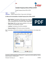 Modeling of Variable Frequency Drives Vfds in Etap - Compress