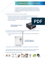 Modulo Apertura de Puert