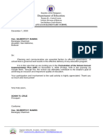 Letter of Invitation Formulation