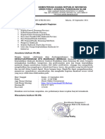 Surat Undangan Ka-Kanwil, Kabid, Kakankemenag Kab Kota, Kasi Provinsi, Kasi Kab Kota, Pengawas, Kamad, Guru N Tendik Madrasah Se Indonesia