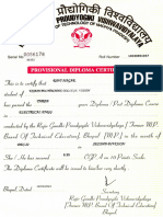 Provisional Diploma