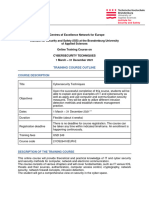 Training Outline Cybersecurity Techniques - Iss - Revised